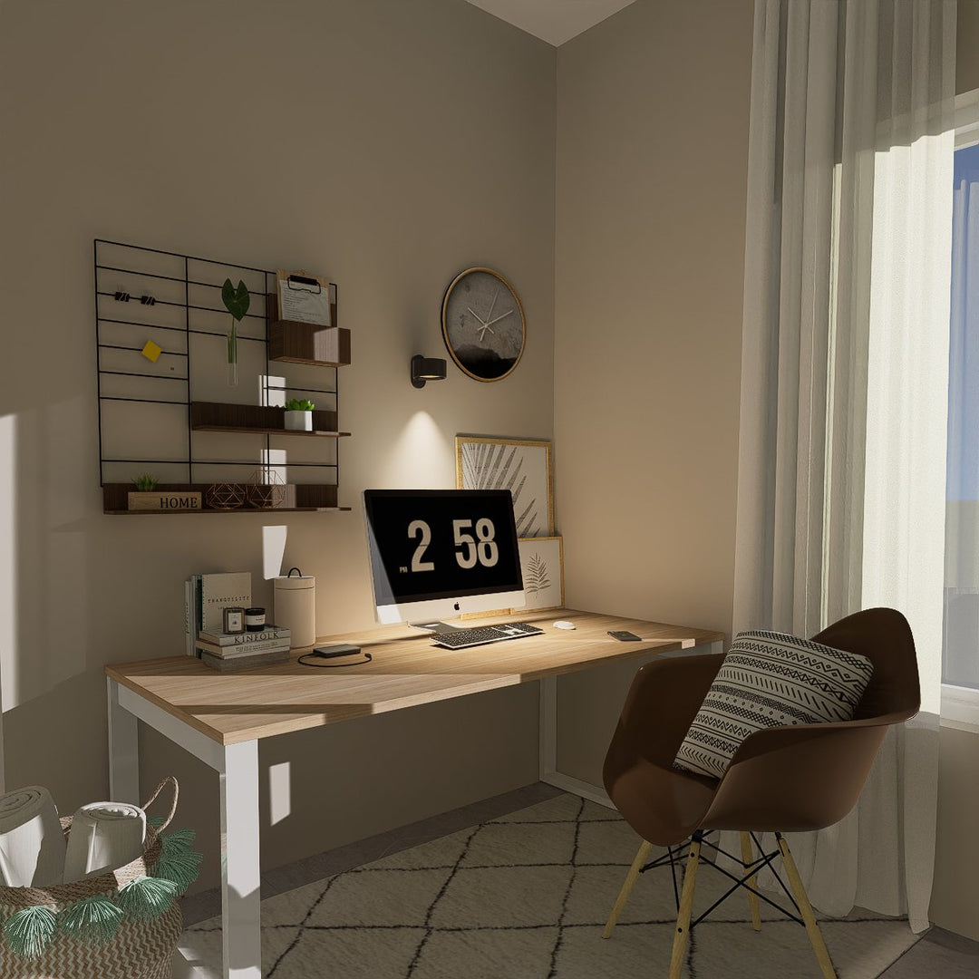 Bezprzewodowa lampa ścienna LED z obrotem 360°, ściemnianiem dotykowym, 3 barwami światła i akumulatorem USB-C