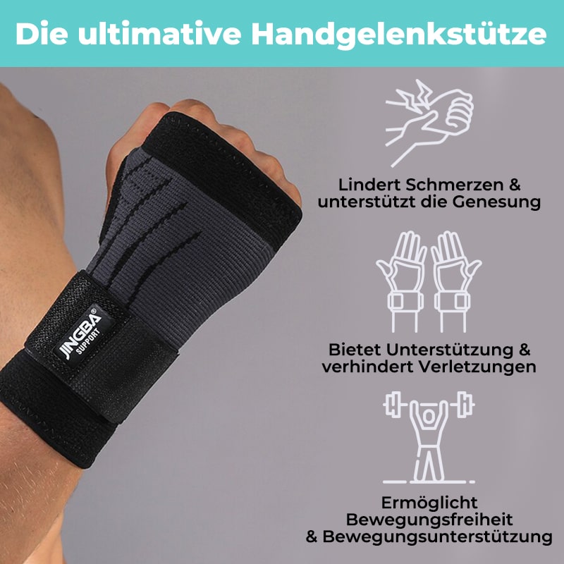 Wygodny stabilizator nadgarstka – FlexGuard