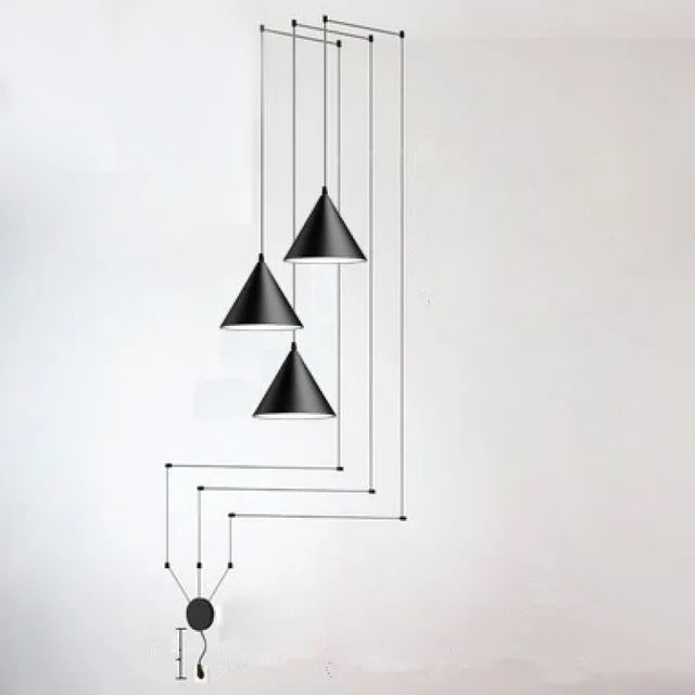 Nowoczesna lampa wisząca | Minimalistyczny design w metalu