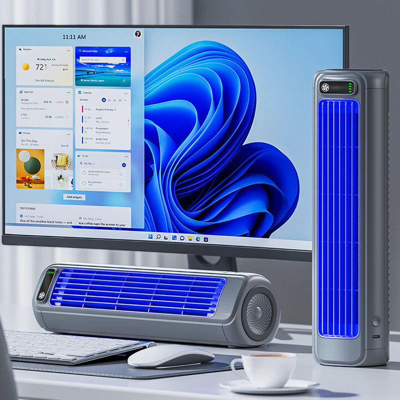 AirWave Przenośna Ładowalna Klimatyzacja z 12-godzinną Baterią