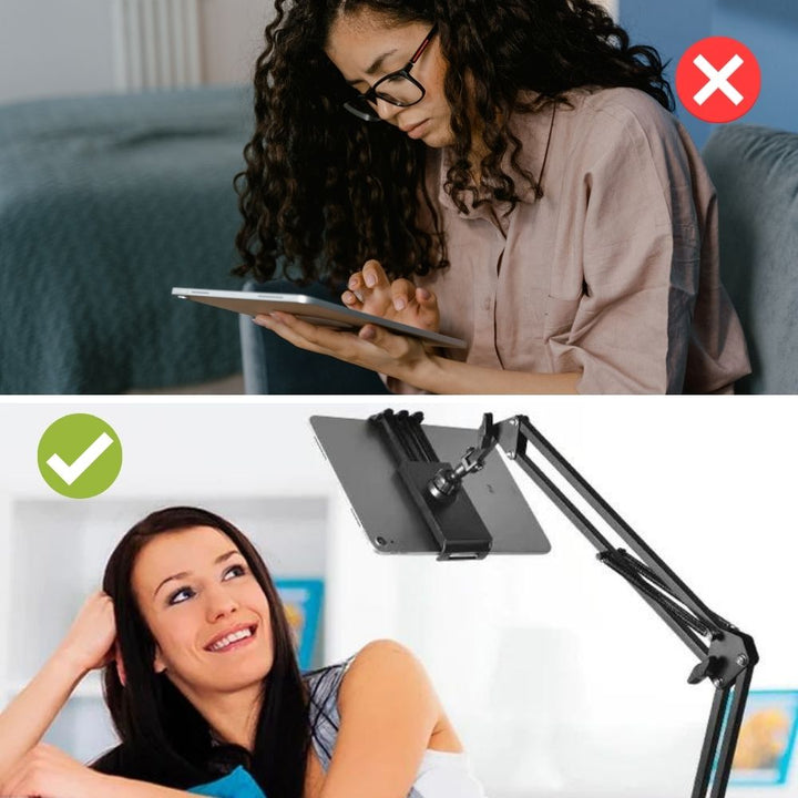 Uchwyt na tablet – FlexiMount – obrót 360° – regulowana podstawa