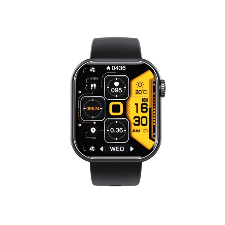 Wodoodporny smartwatch z pomiarem ciśnienia krwi, saturacji krwi i snu