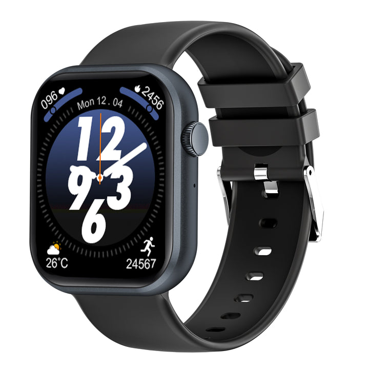 Wodoodporny smartwatch z pomiarem ciśnienia krwi, saturacji krwi i snu