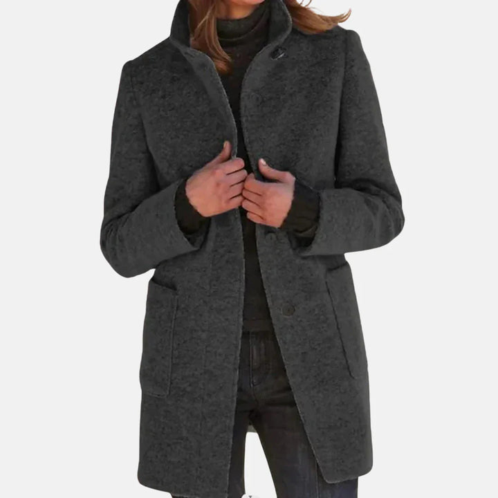 Vintage Tweed Kurtka z Wyrafinowanym Urokiem