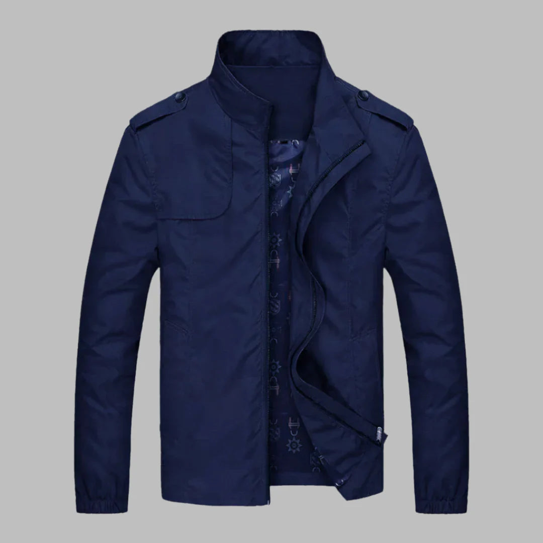 Męska Kurtka Zip-Up na Co Dzień