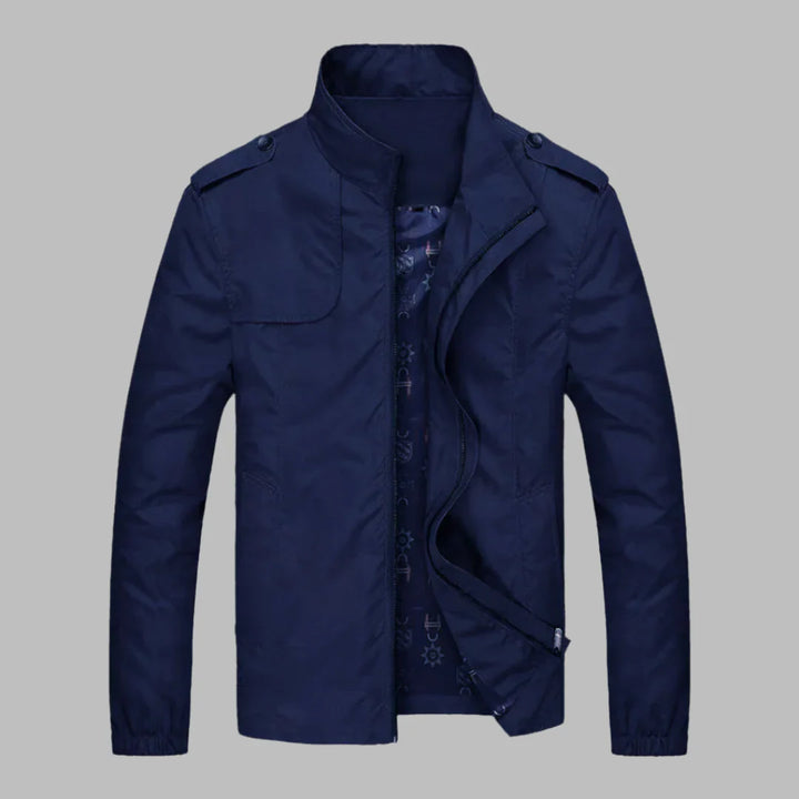 Męska Kurtka Zip-Up na Co Dzień