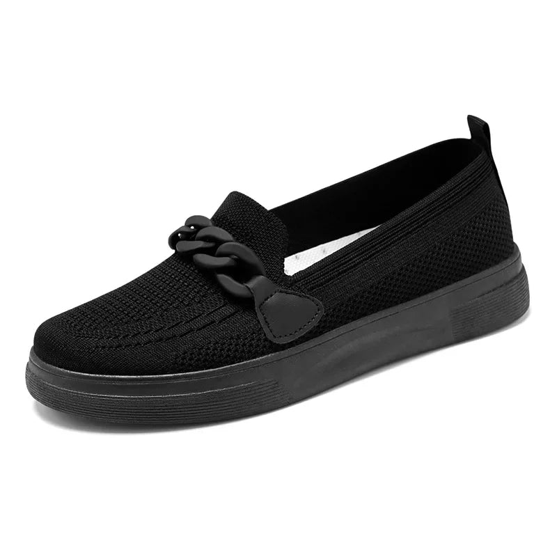 Wygodne damskie sneakersy wsuwane