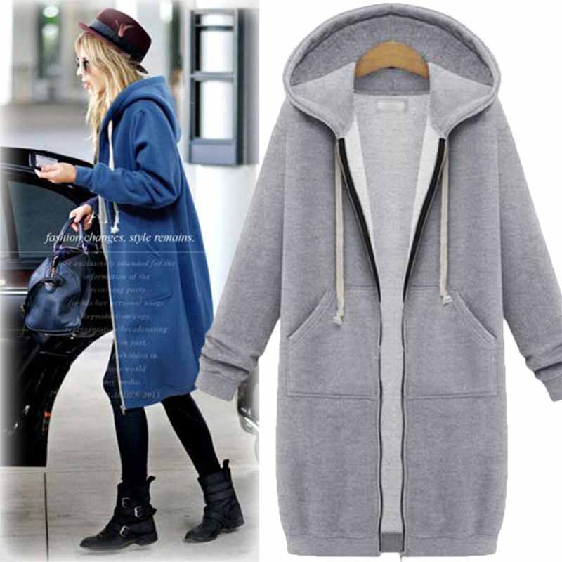 Casualowy długi kardigan damski - CozyZip