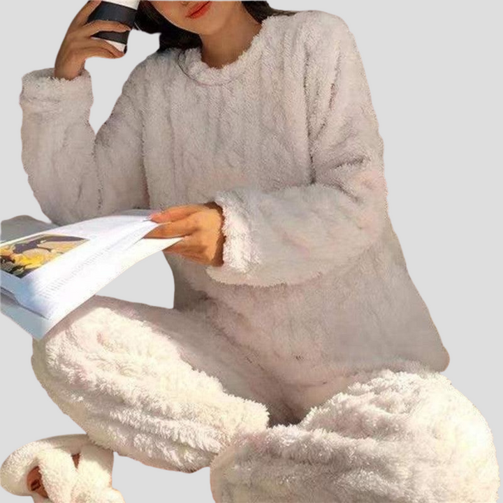 Zestaw Piżam Fleece dla Kobiet