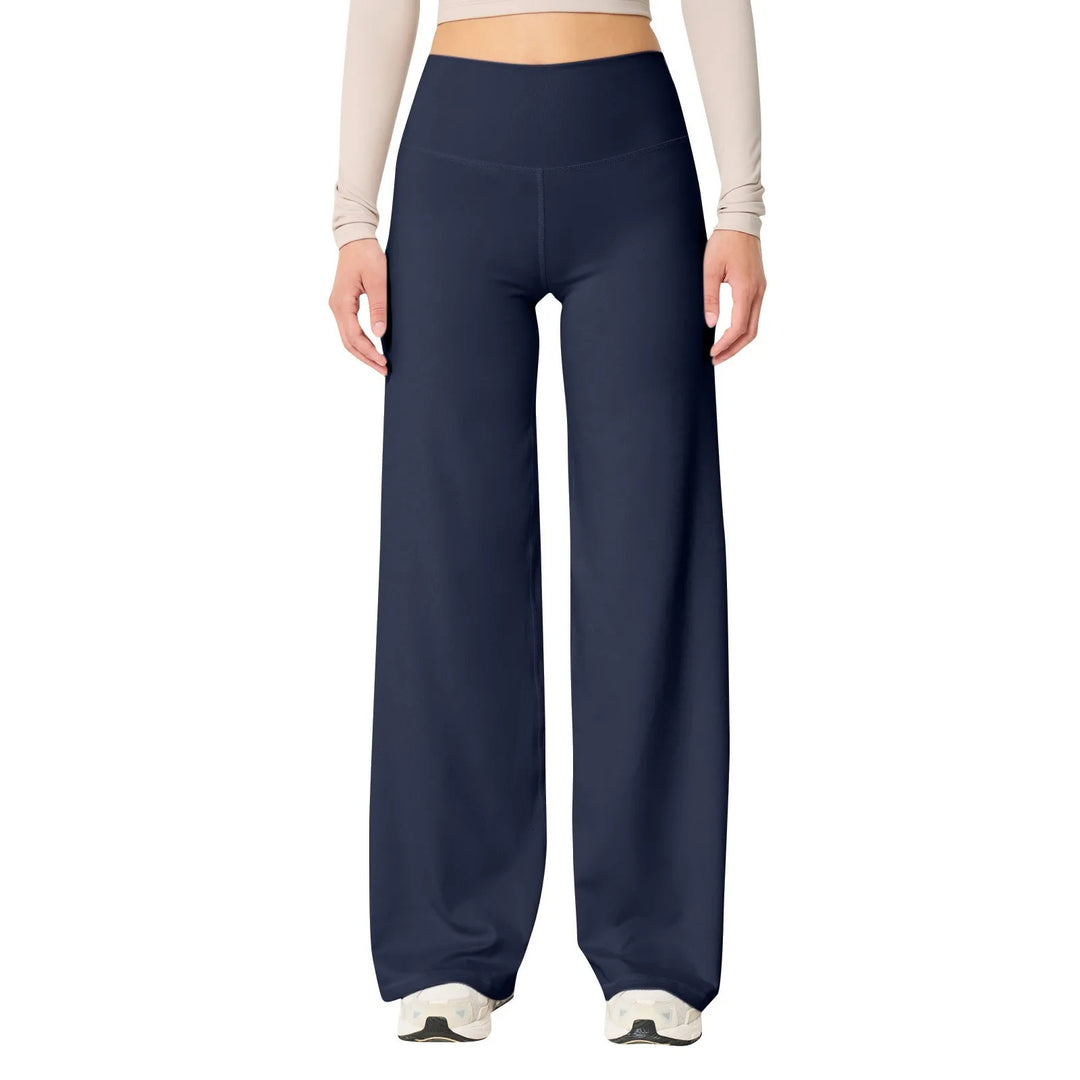 Wysokie Spodnie Yoga Stretch dla Kobiet – Flattering Fit i Komfort przez Cały Dzień