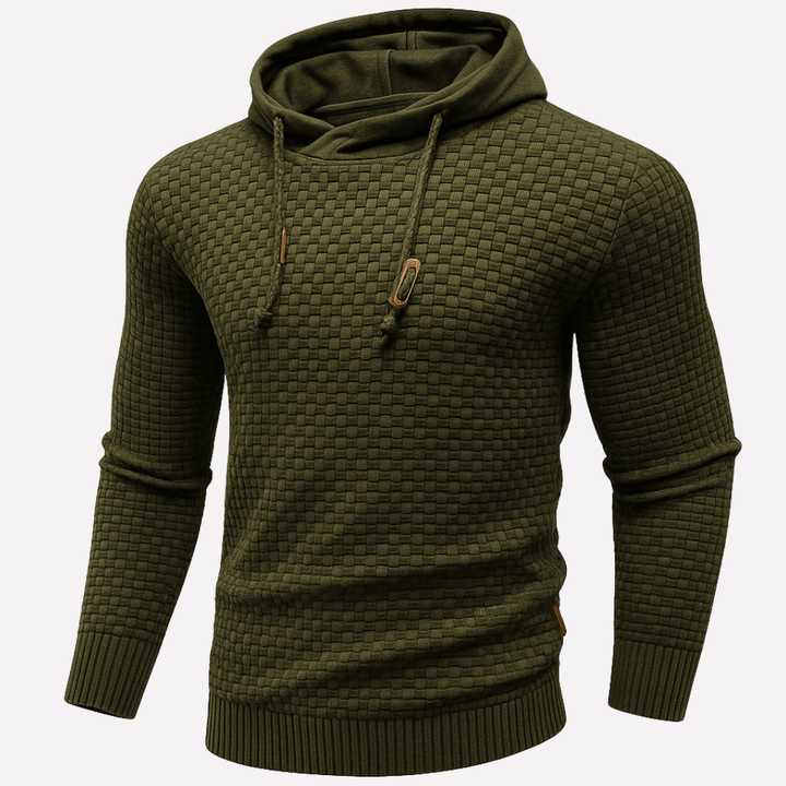 Męski Hoodie – Relaksowany Pulower