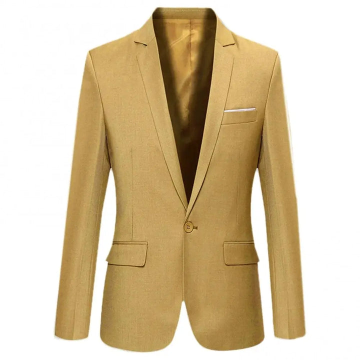Slim Fit Business Blazer dla Mężczyzn