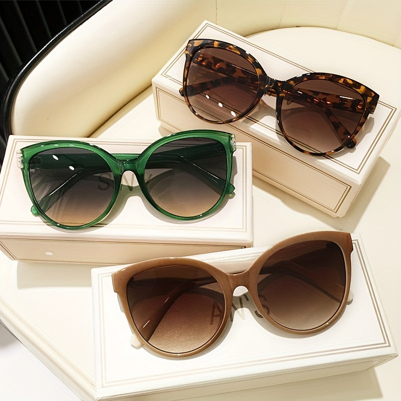 Luksusowe okulary przeciwsłoneczne cat-eye dla kobiet – oversize i stylowe na słoneczne dni