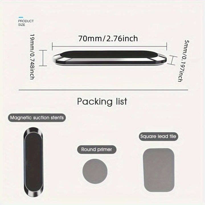 Magnetyczny uchwyt samochodowy na telefon – mocny chwyt i minimalistyczny design