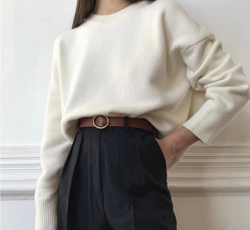 Sweter Anna Cashmere Bliss | Miękki i wygodny