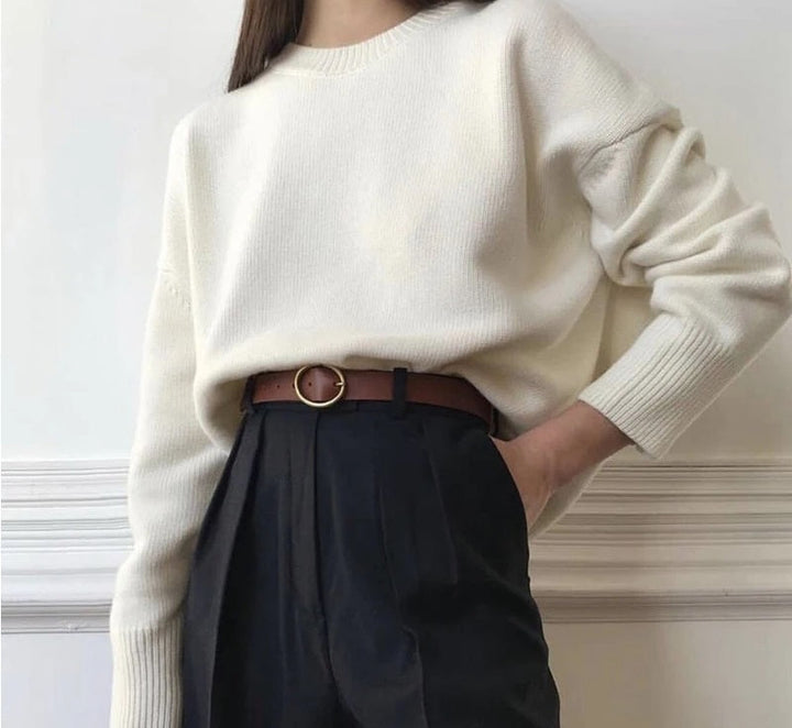 Sweter Anna Cashmere Bliss | Miękki i wygodny