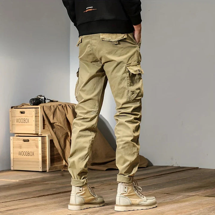 Stylowe Męskie Spodnie Jogger Cargo