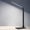 Lampka biurkowa LED, lampka biurkowa z dotykowym sterowaniem i 3 poziomami jasności, ściemnialna lampa biurowa z regulowanym ramieniem, składana lampa stołowa do biurka, sypialni, szafki nocnej, gabinetu
