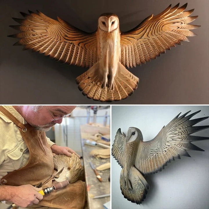 Dekoracja ścienna – sowa „Majestic”