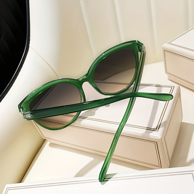 Luksusowe okulary przeciwsłoneczne cat-eye dla kobiet – oversize i stylowe na słoneczne dni