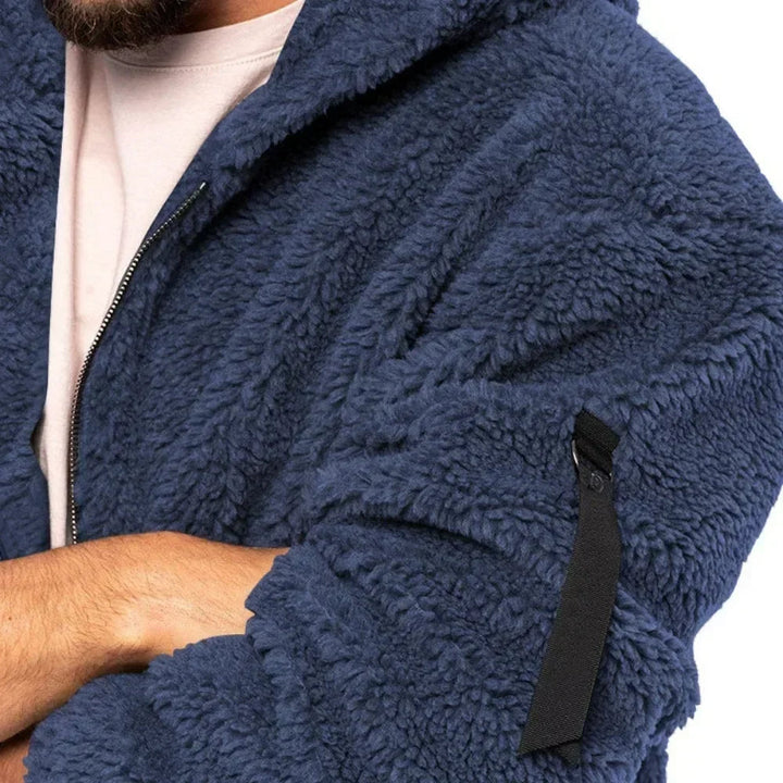 Odwracalna kurtka fleece dla mężczyzn
