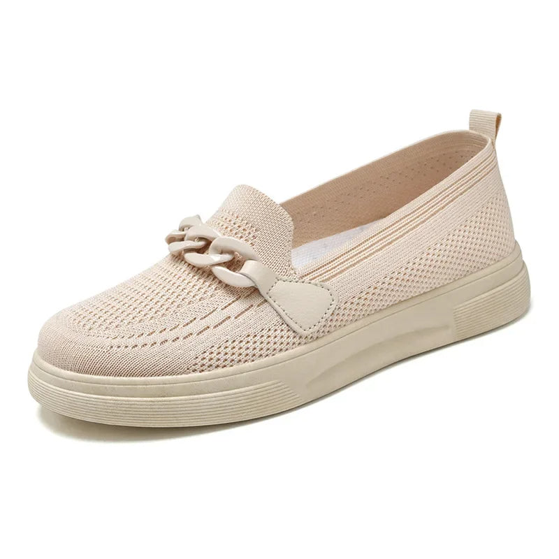 Wygodne damskie sneakersy wsuwane