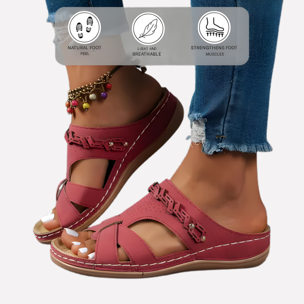 Flip-flopy dla kobiet letnie wedges