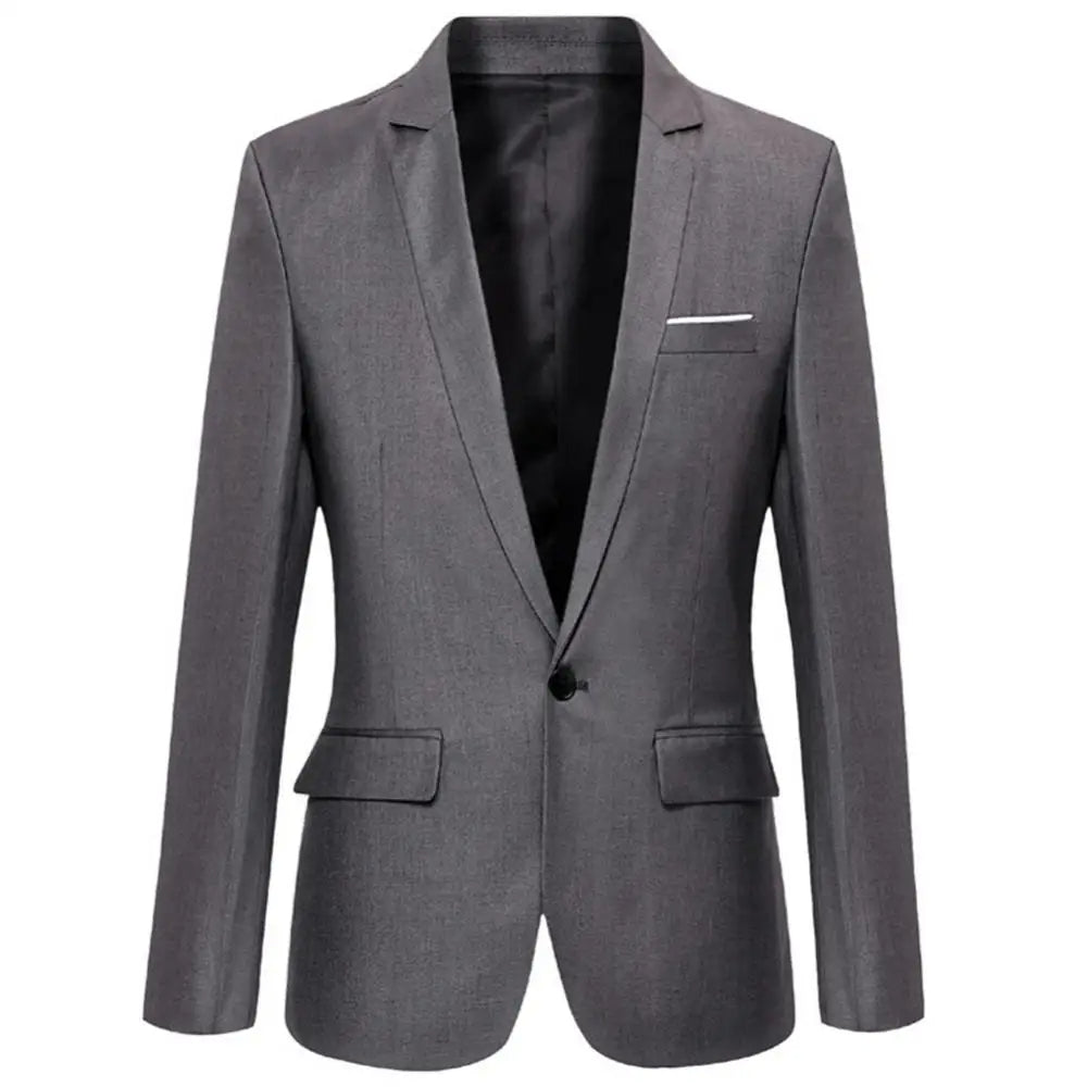 Slim Fit Business Blazer dla Mężczyzn