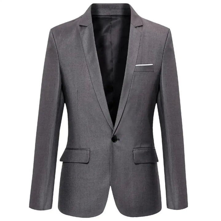 Slim Fit Business Blazer dla Mężczyzn