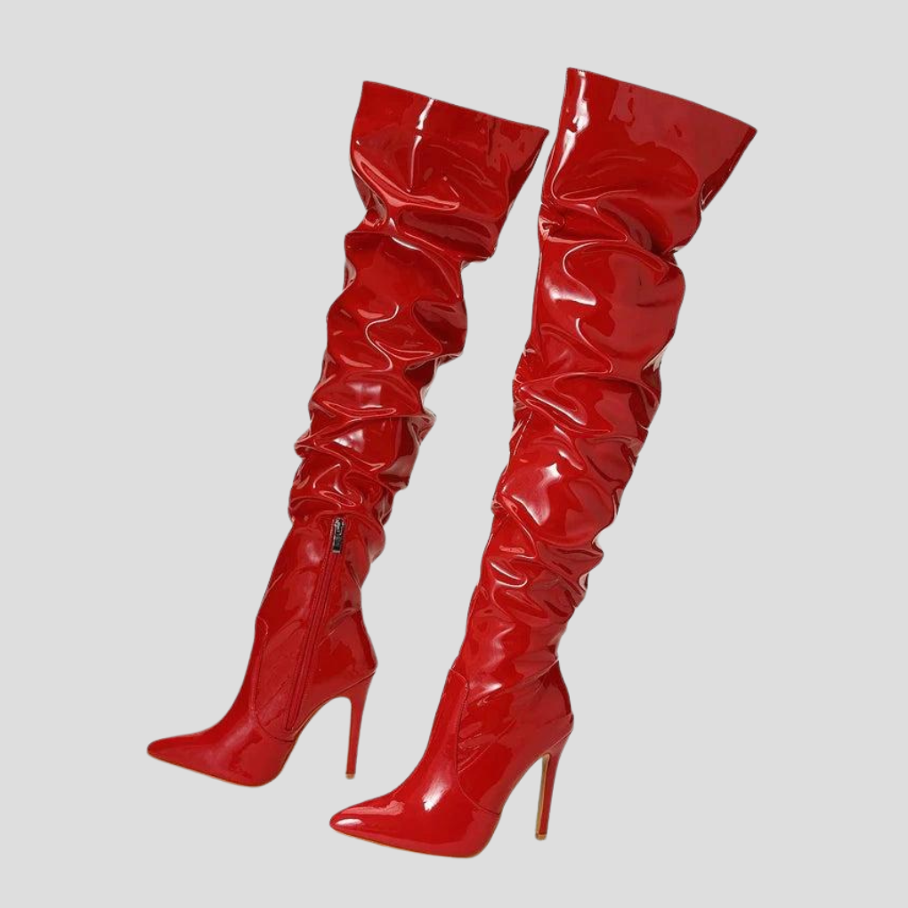 Kobiece buty na obcasie 8 cm