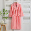 Lekkie Kimono Bawełniane Wafel Bathrobe