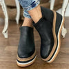 Kobiece Botki Ankle na Koturnie z Vintage Urokiem