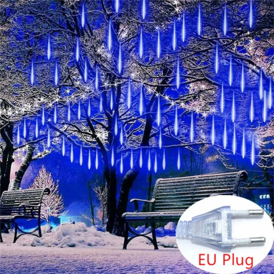 LED Meteorytowe Światła Deszczu