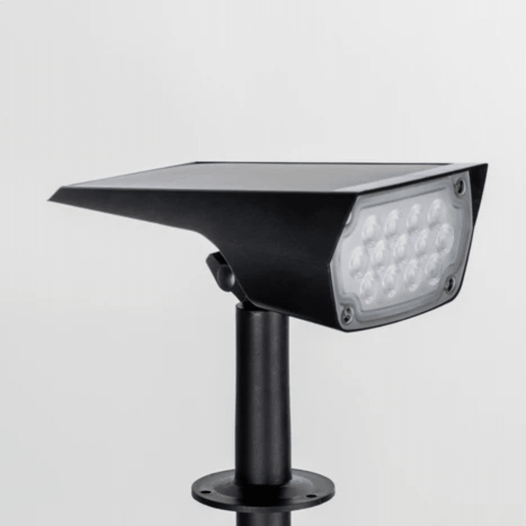 Stylowa wodoodporna solarna lampa ogrodowa