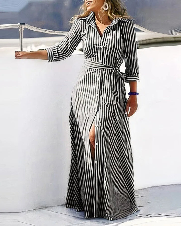 Nowoczesna Maxi Sukienka dla Kobiet Bezwysiłkowa Elegancja na Każdą Okazję