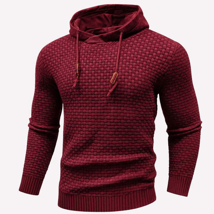 Męski Hoodie – Relaksowany Pulower