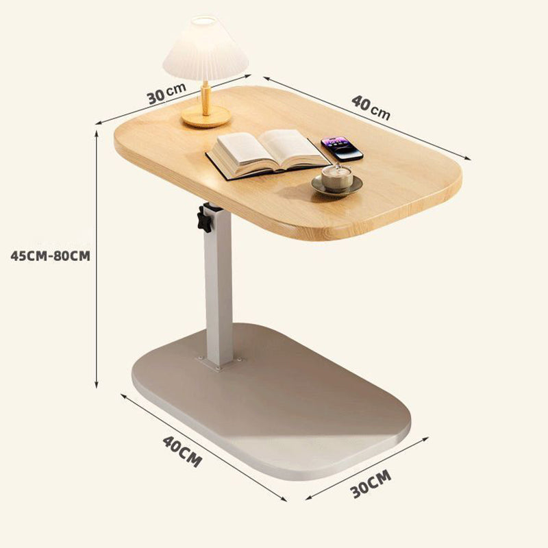 Regulowane na wysokość mobilne biurko na laptopa z obrotowym blatem 360°, 45–80 cm, nośność 30 kg
