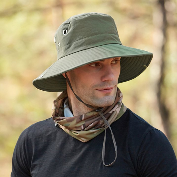 Kapelusz SUNSAFE – przewiewny kapelusz przeciwsłoneczny z ochroną UV na przygody na świeżym powietrzu