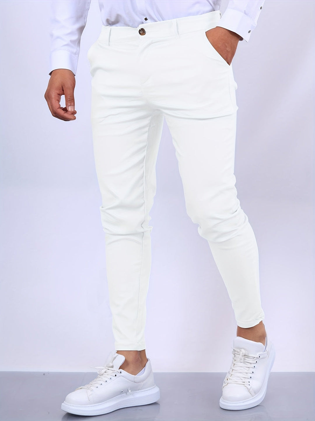 Orlando – Spodnie Skinny z Stretch dla mężczyzn