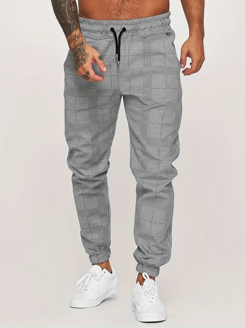 UrbanFit – Krateczkowe Slim Fit Joggers dla Mężczyzn