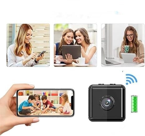 Kamera monitoringu WLAN SecureView Mini | 1080P Full HD | Odporna na warunki atmosferyczne i bezprzewodowa | Sterowanie przez aplikację i widzenie w nocy