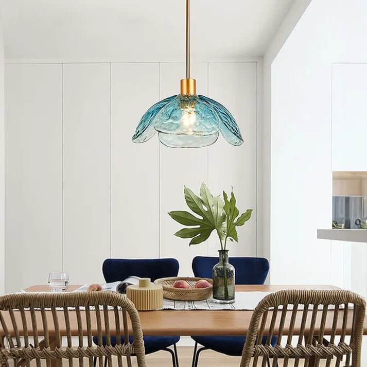 Lampa Wisząca Liść Kwiatu - Elegancka Lampka Nocna