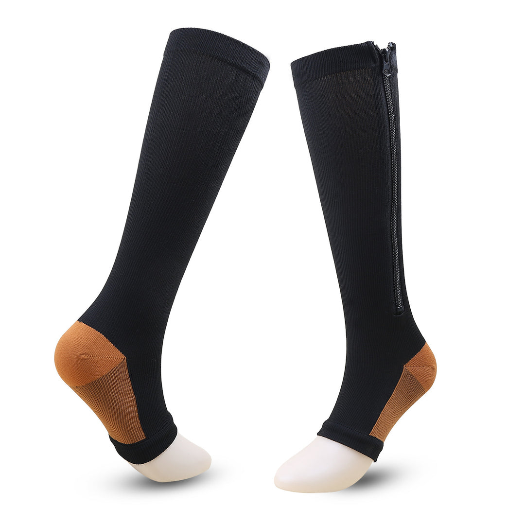 Women's Calf-Length Outdoor Fitness Running Compression Socks