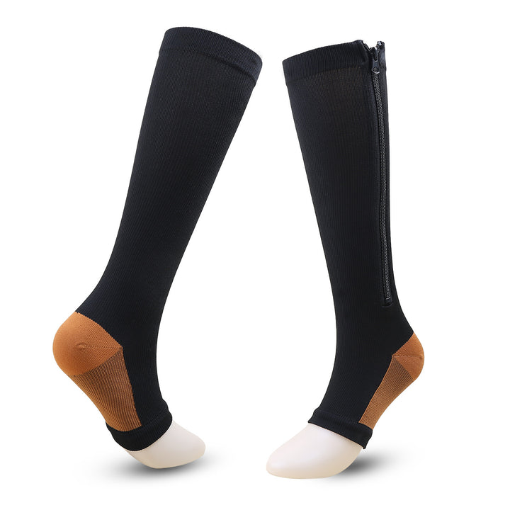 Women's Calf-Length Outdoor Fitness Running Compression Socks