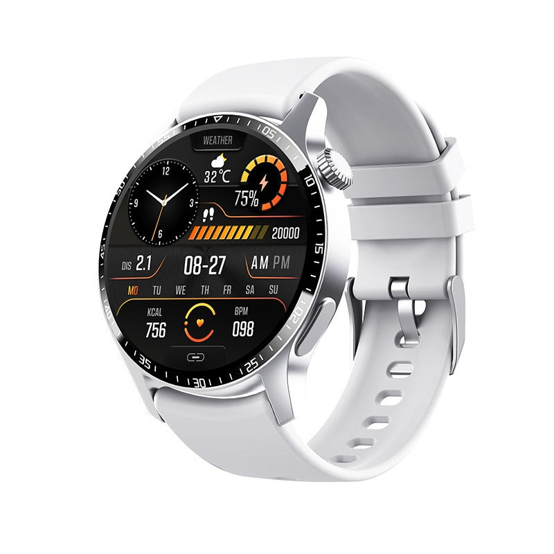 Wodoodporny smartwatch z pomiarem ciśnienia krwi, saturacji krwi i snu