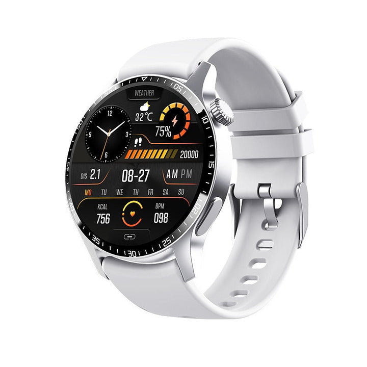 Wodoodporny smartwatch z pomiarem ciśnienia krwi, saturacji krwi i snu