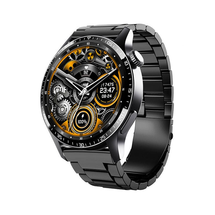 Wodoodporny smartwatch z pomiarem ciśnienia krwi, saturacji krwi i snu
