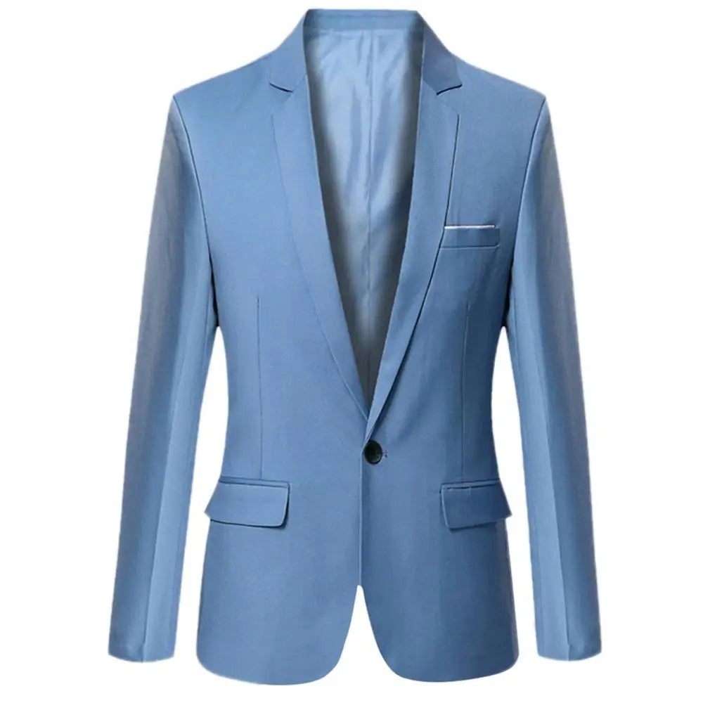 Slim Fit Business Blazer dla Mężczyzn