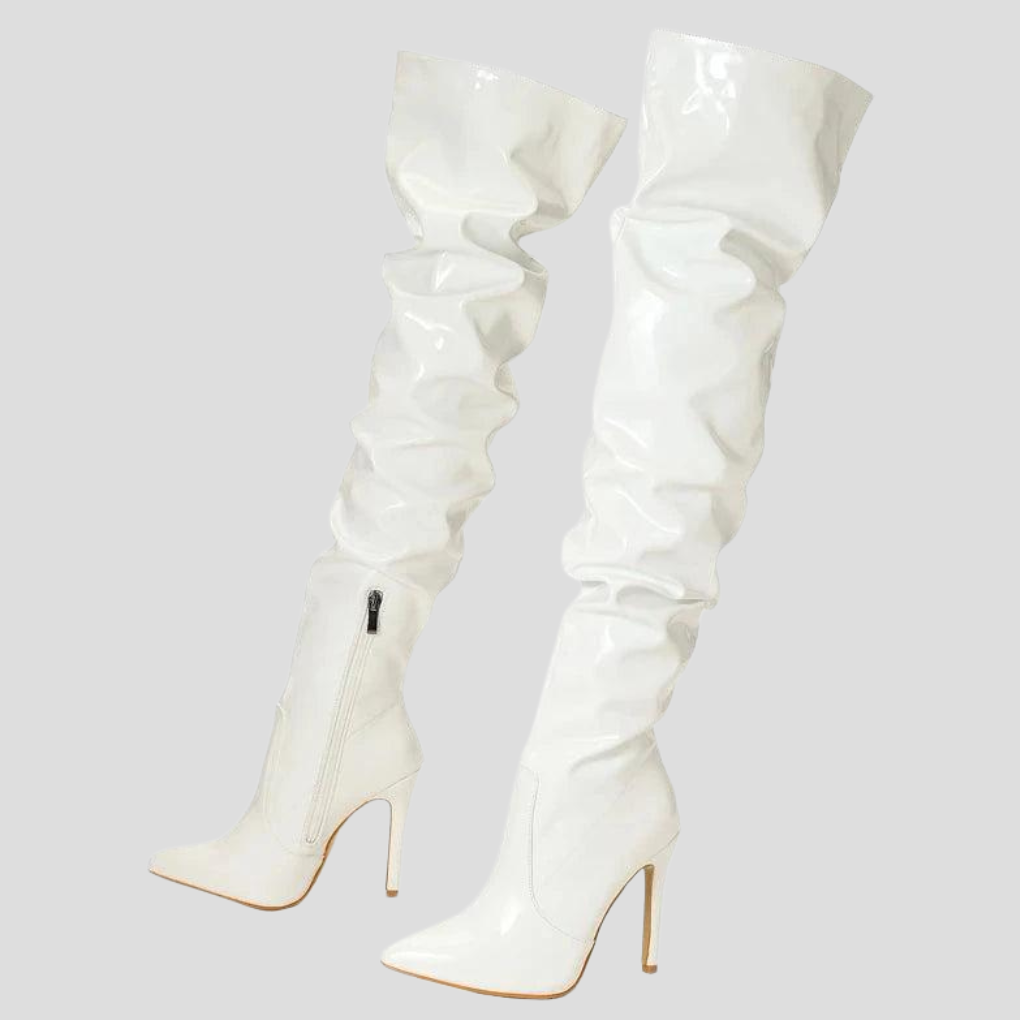 Kobiece buty na obcasie 8 cm