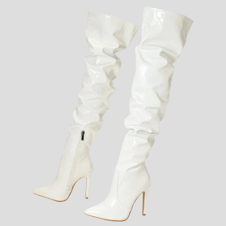 Kobiece buty na obcasie 8 cm